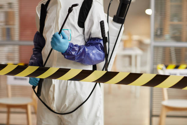 Professional Blood Cleanup technician working in Bethel Island, CA